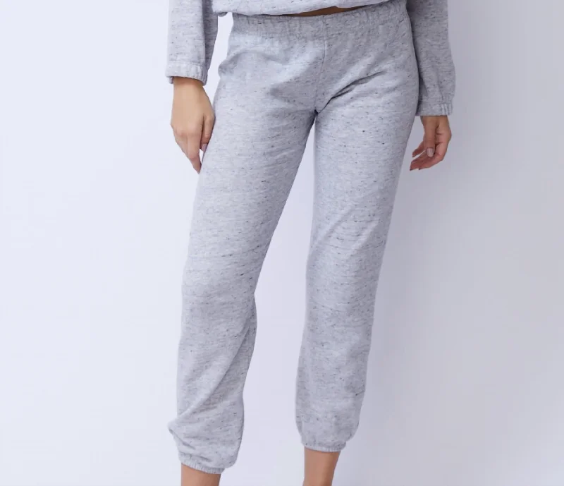 Exclusive Sale Neps Elastic Waist Sweatpant In Heather Grey