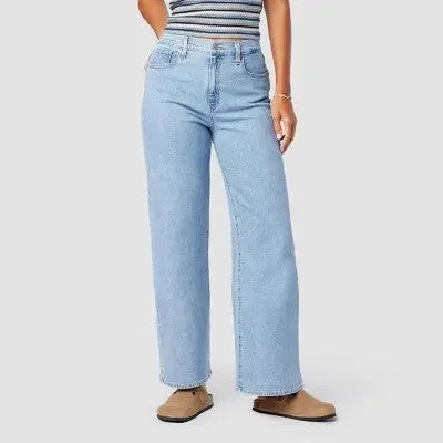 Exclusive Discounts New - DENIZEN from Levi's Women's High Rise Regular Fit Ankle Wide Leg Jeans Vintage