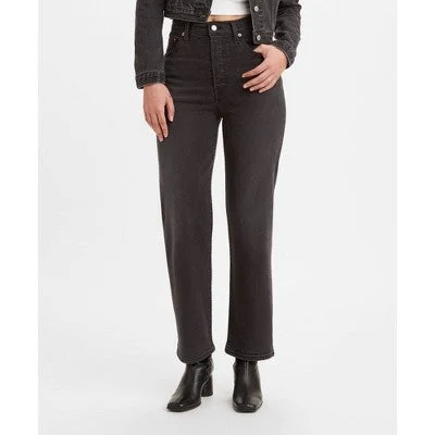 New Arrivals New - Levi's Women's Straight Leg Relaxed Fit Ankle Straight-Leg Jeans Distressed