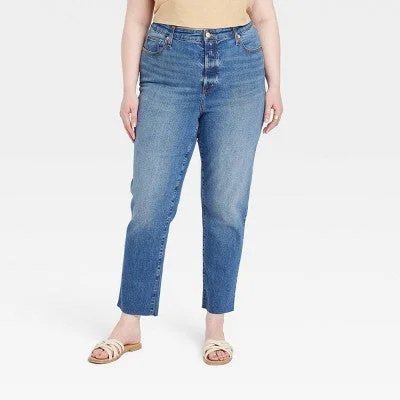 Athleisure Wear Special Offer Universal Thread Women's High Rise Slim Leg Fit Full Jeans Midweight