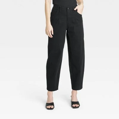 Absurdly Cheap Sale A New Day Women's Tapered Casual Ankle Length Barrel Chino Pants Stretch