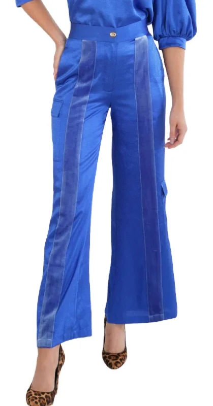 Durable Fashion Picks Ophelia Pant In Dazzling Blue