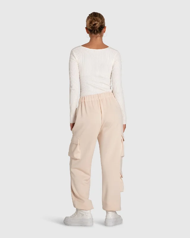 Comfort First Women's Fashion Perfect Match Cargo Trackpants