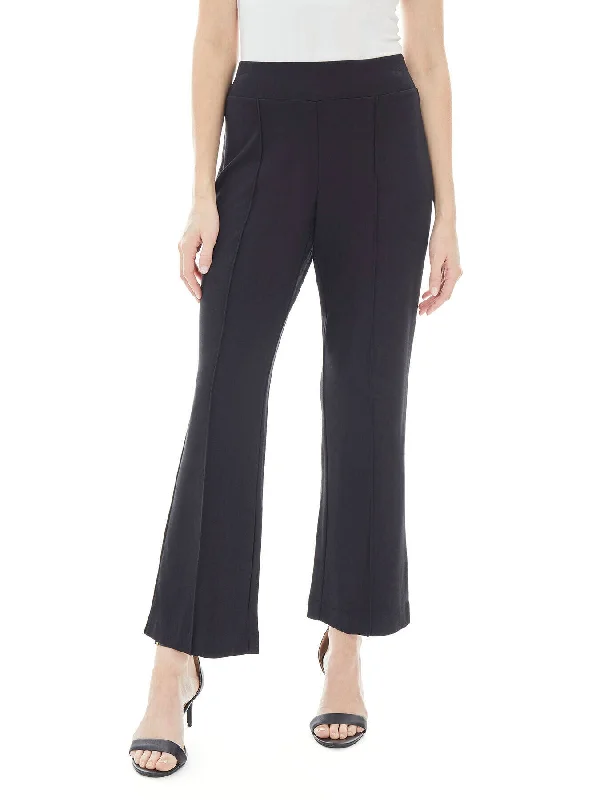 Fashion Forward Pintuck Pull-On Knit Pants