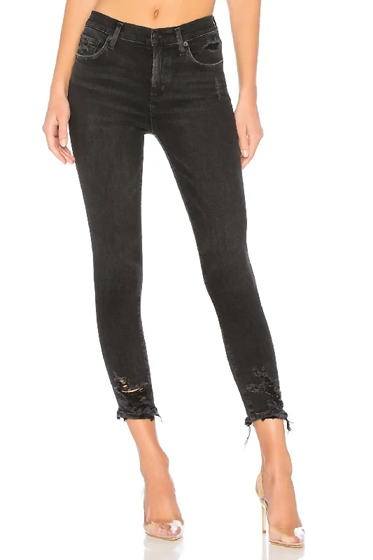 Exclusive Discounts Sophie High Rise Skinny Crop Jeans In Temple