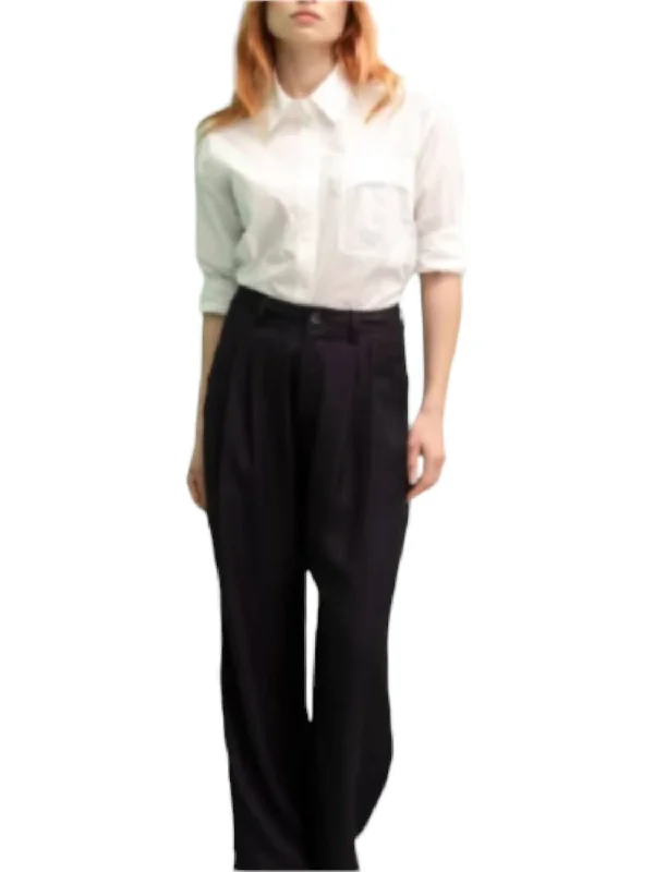 Style Breakthroughs Stride Wide Leg Pants In Black