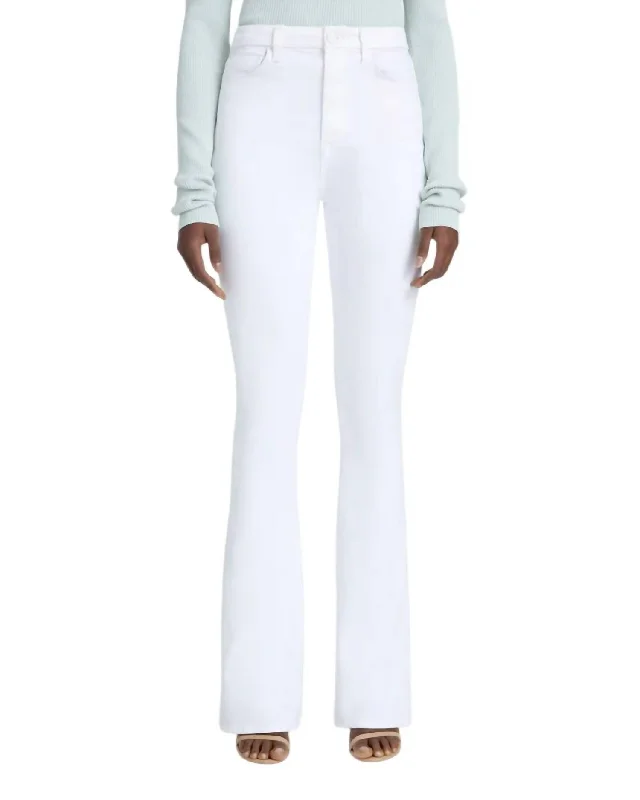 The Latest Trends Ultra High Rise Boot Jean In Clean White