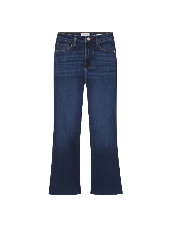 Trend Forward Threads For Her Women's Le Crop Mini Boot Jeans In Lupine